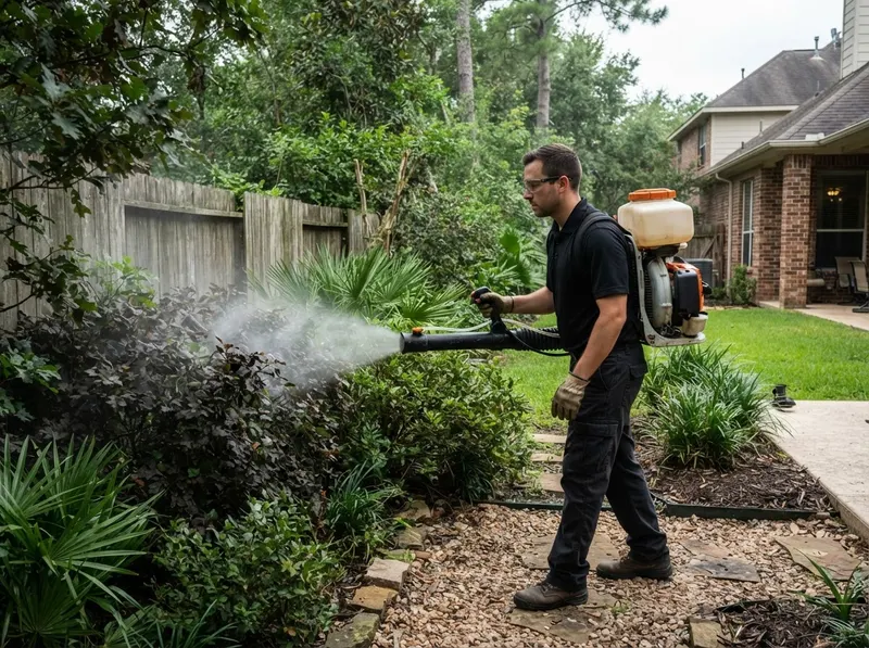 Targeted Exterior Mosquito Suppression in Houston, TX